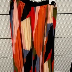 Anthropologie Color-Block Skirt